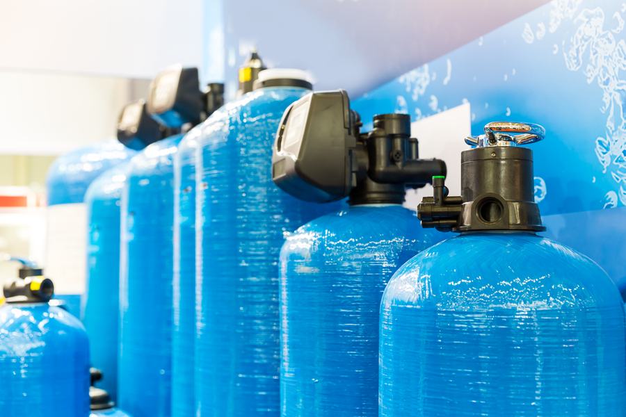 Filtros de una planta de tratamiento de agua